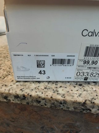 Zapatillas Calvin Klein Jeans Talla 43