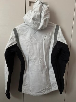 Giacca da sci donna Fila bianca e nera - Taglia S