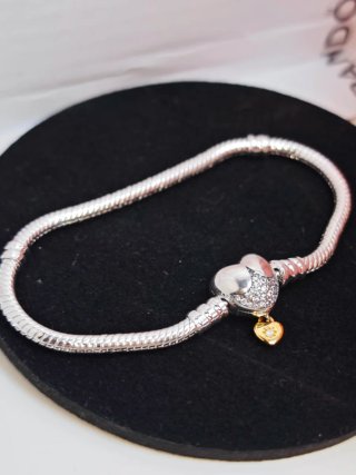 Pulsera Pandora Disney Corazón 17 centímetros