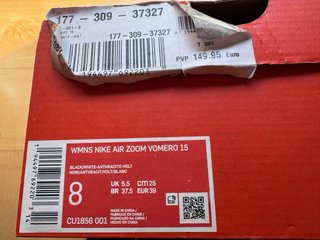 Zapatillas Nike Vomero 15 Talla 39 Mujer