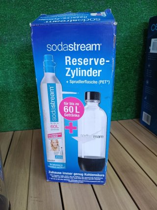 Pack SodaStream: Cilindro CO2 + Botella 1L