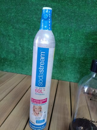 Pack SodaStream: Cilindro CO2 + Botella 1L