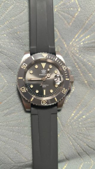 Steeldive tipo Rlx Submariner Reloj Diver