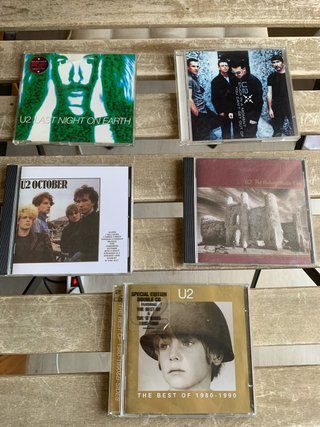 Lote 5 CDs U2