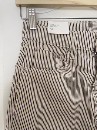 Pantalones Zara Talla 36 Rayas