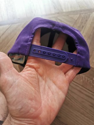 Cappellino Los Angeles Lakers Vintage Viola Giallo