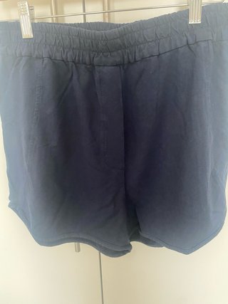Bermuda azul mujer