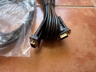 Lote cables video HDMI, VGA, USB, displayport.