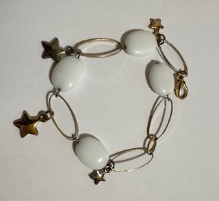 Bracciale vintage con ciondoli stelline