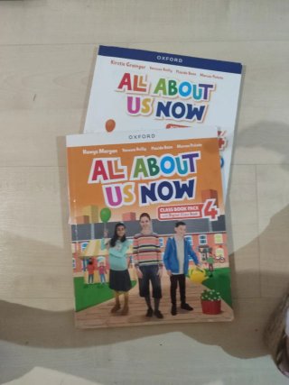 Libro y cuaderno inglés 4 primaria Oxford