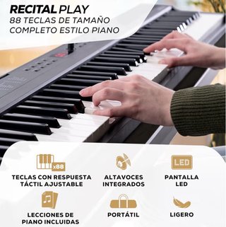 Alesis Recital Play 88 Teclado Piano