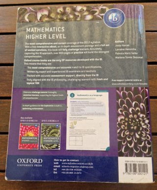 IB Mathematics Higher Level Course Book + CD