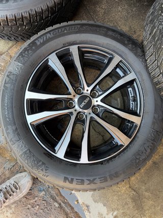 4 LLANTAS OXXO 17” +NEUMÁTICOS INVIERNO 225/65 R17