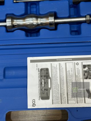 BGS 6928 Juego de desmontaje de tornillos antirrobo BMW