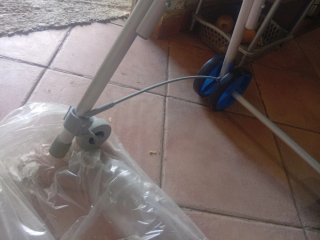 Andador para mayores con asiento