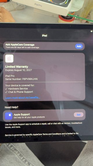 iPad Pro M5 256GB Negro Multicolor