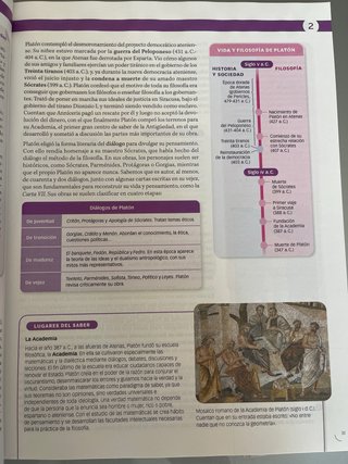 HISTORIA DE DE LA FILOSOFIA. 2 Bachillerato