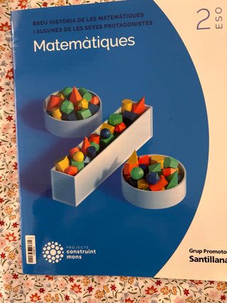 Matemàtiques, 2 ESO, Projecte Construint mons