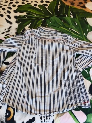 Camisa Jack & Jones Rayas Azul Blanco