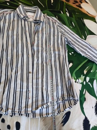Camisa Jack & Jones Rayas Azul Blanco