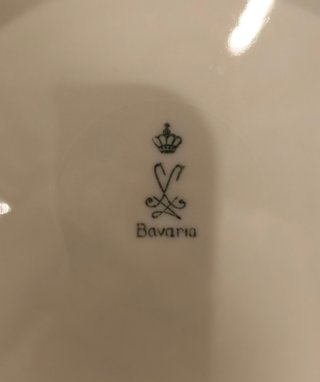 Sopera y fuente de Vintage Schaller & Co Bavaria
