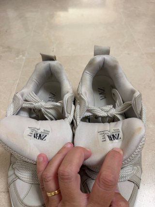 Zapatillas Zara Talla 41 Beige
