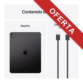 Apple iPad Pro de 13 Pulgadas (M4) 256GB Negro 13"