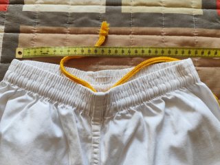 Pantalón Karategui Decathlon Blanco. Talla 140 cm