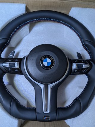 Volante BMW M Performance Couro Liso