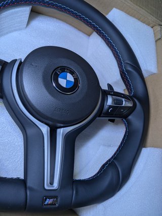 Volante BMW M Performance Couro Liso