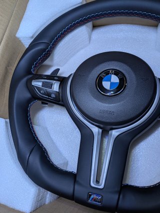 Volante BMW M Performance Couro Liso