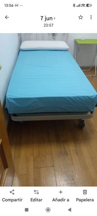 Cama articulada individual