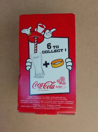 Bicchiere Coca-Cola Euro 2012 McDonald's