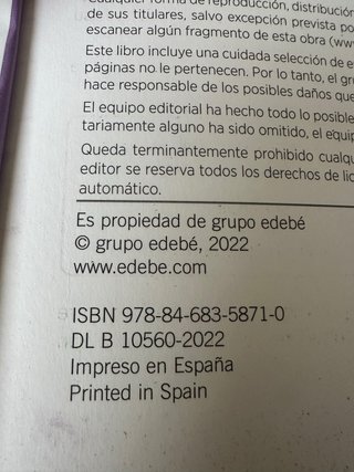 Libro bachillerato Lengua y Literatura 1 edebé