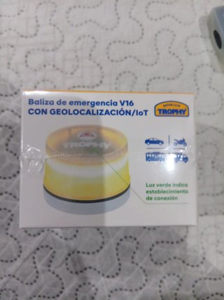 Baliza emergencia V16 Geolocalización IoT Trophy