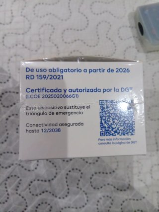 Baliza emergencia V16 Geolocalización IoT Trophy