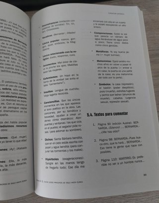 Literatura española, prueba acceso universidad ...