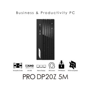 MSI Pro DP20Z 5M-001BEU 32GB Mini PC AMD Radeon