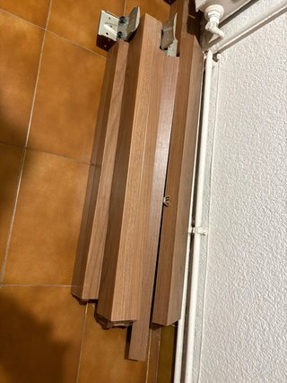 Mesa de madera extensible