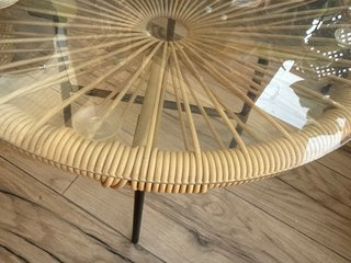 Mesa Auxiliar Jardín Redonda Fidji