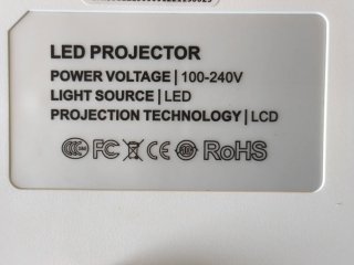 Proiettore LED portatile mini ultrasottile