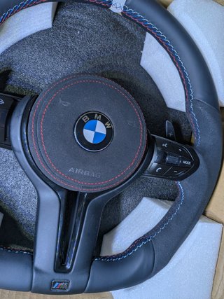 Volante BMW M Alcantara/Couro Perf.