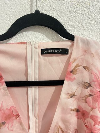 Vestido floral rosa Double Dazy Talla L