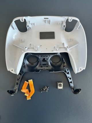 DualSense PS5 blanco completo sin placa