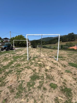 Porterías de fútbol metálicas