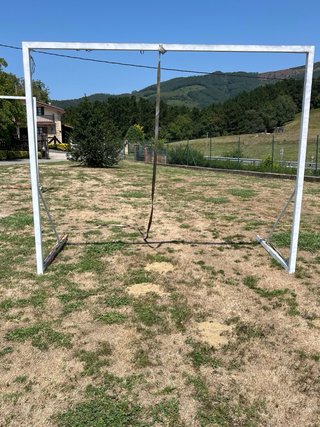 Porterías de fútbol metálicas