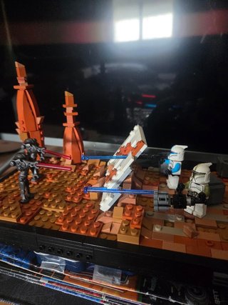 Lego Star Wars MOC Geonosis Clones y Droides