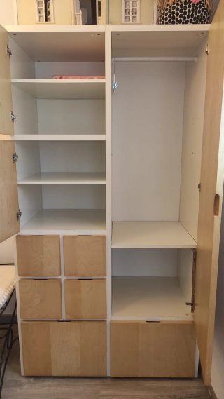 Armario Ikea madera buen estado. Modelo Rakka.