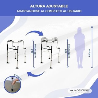 Andador Mobiclinic para ancianos