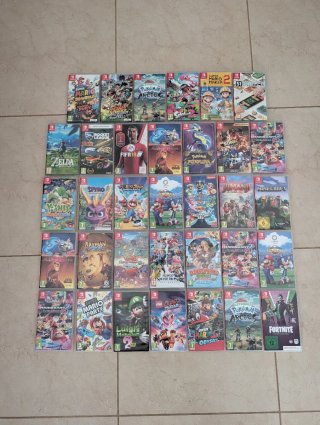 Nintendo Switch (Varios Títulos) Carátulas Vacías